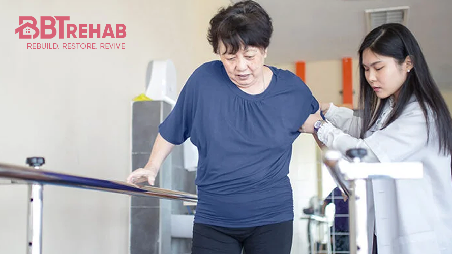 Bricina in BBT Rehab – Post-Stroke Rehabilitation for Left-Sided Hemiplegia