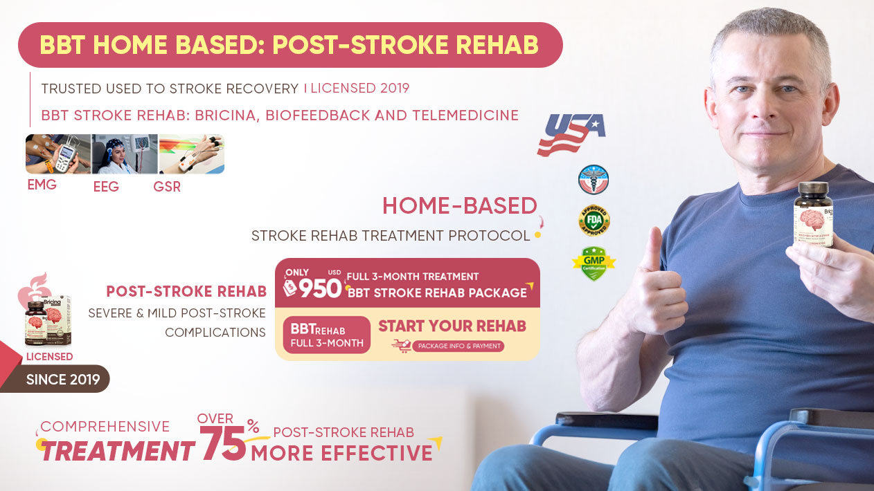 The BBT Stroke Rehab Package is a structured, evidence-based home rehabilitation program designed for post-stroke patients.