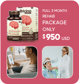 BBT's : Post-stroke Rehabilitation - Full 3 Month Package only 950 usd, Bricina, Biofeedback and telemedicine