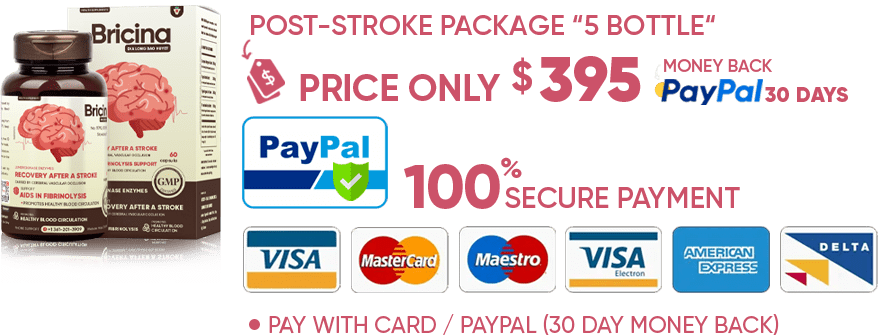 Bricina - 5 bottle, price 395 usd. Pay with Paypal, 100% secure payment, 30 day money back